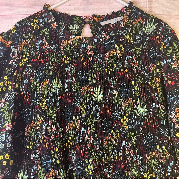 BalticBorn Beautiful Smock Ruffle Neckline Floral Dress Size 3X - Picture 6 of 8